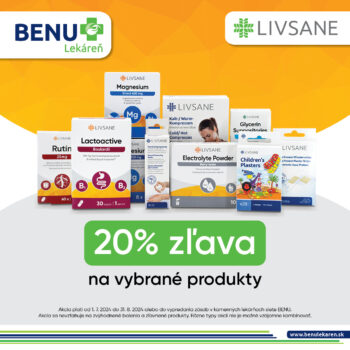 -20% na vybrané produkty LIVSANE